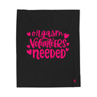 Orgasm Volunteers Needed | Mix & Match Fun-Flirty Lovers’ Blankets