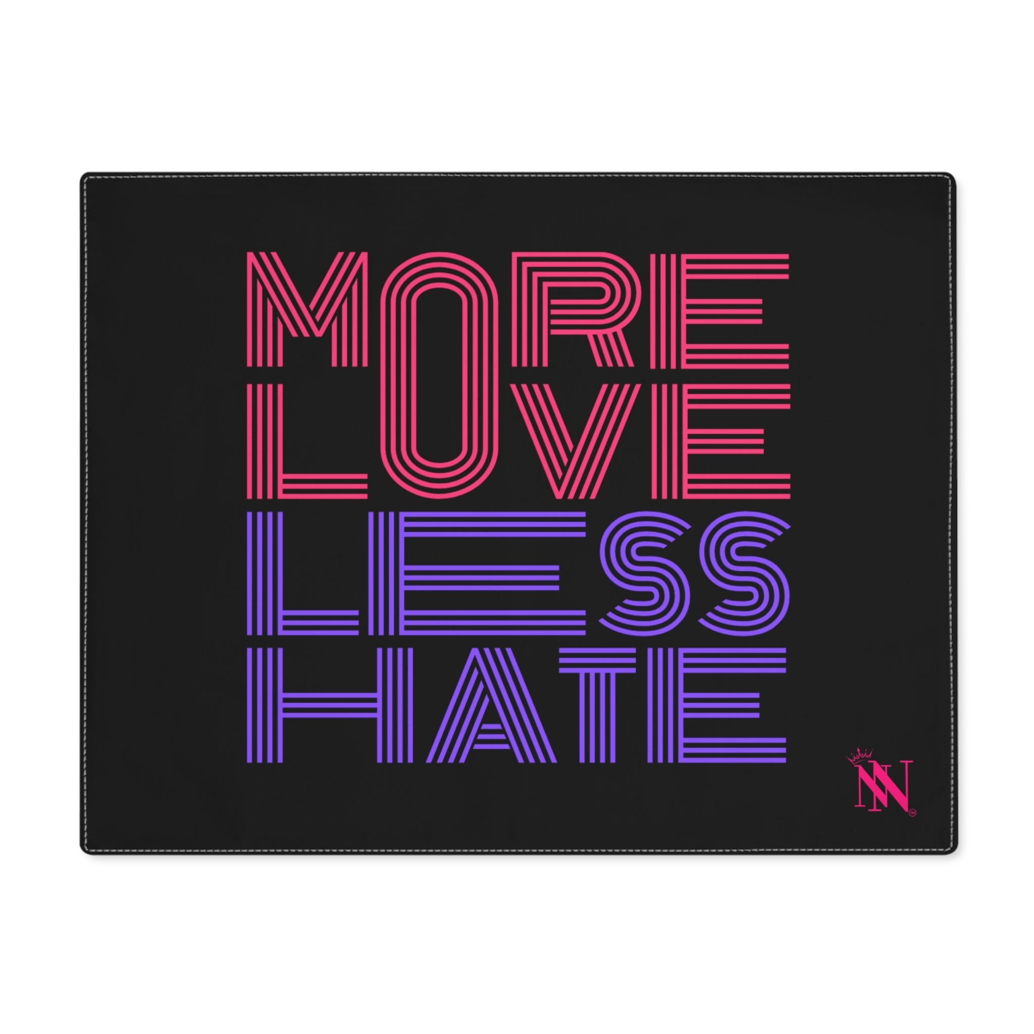 More Love Less Hate Sex Gifts Adult Toys Mat