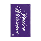 Simply You’re Welcome Purple | Nectar Napkins Classic Fun-Flirty Colored Towels