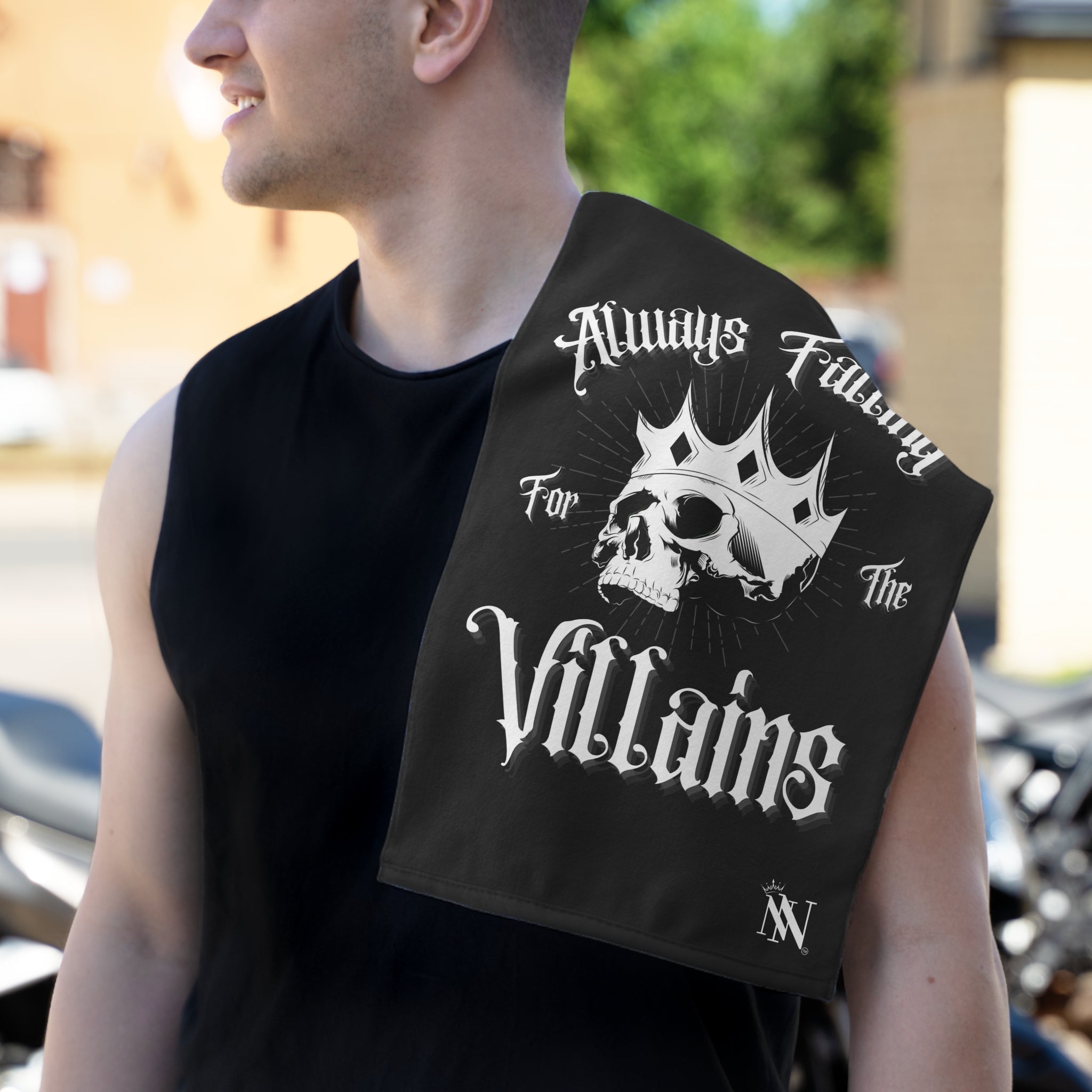 Always Falling for the Villains | Mix & Match Soft Fun-Flirty Lovers’ Towels