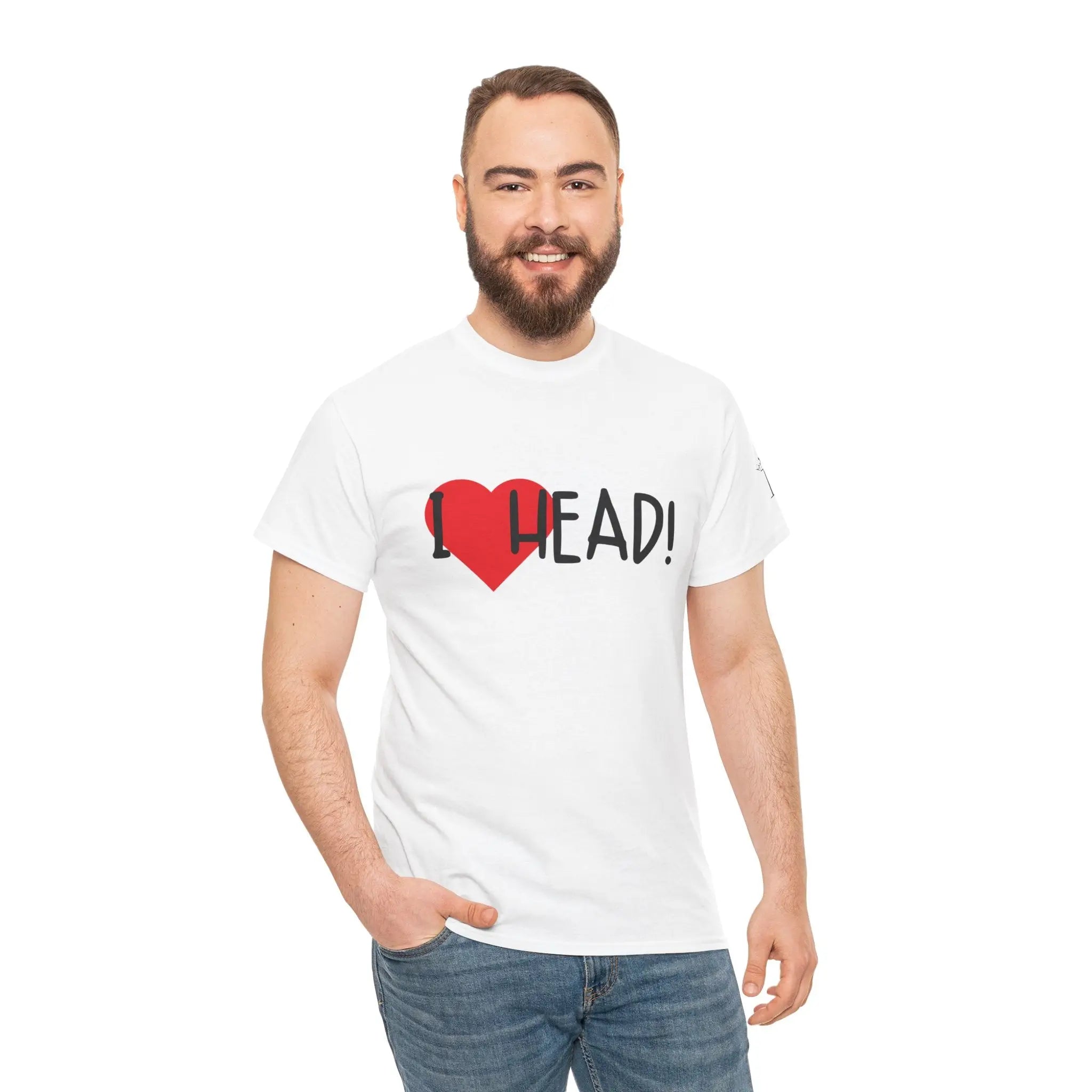 I Love Head! | Mix & Match 100% Cotton Unisex Fun-Flirty Lovers’ Tees