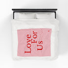 Love For Us | Mix & Match Soft Fun-Flirty Lovers’ Blankets