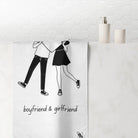 Boyfriend & Girlfriend | Mix & Match XL Fun-Flirty Lovers’ Towels