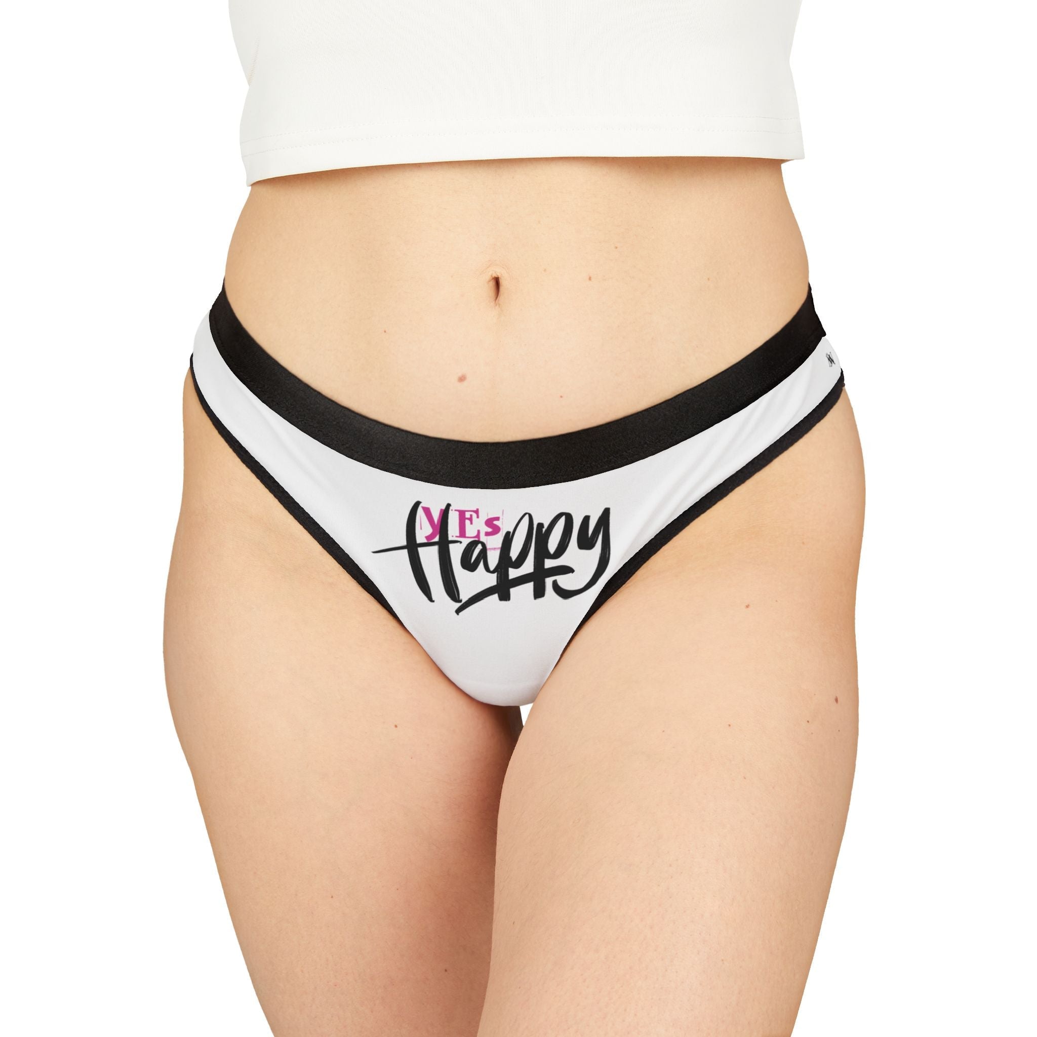 Yes Happy | Mix & Match Women’s Fun-Flirty Lovers’ Thongs
