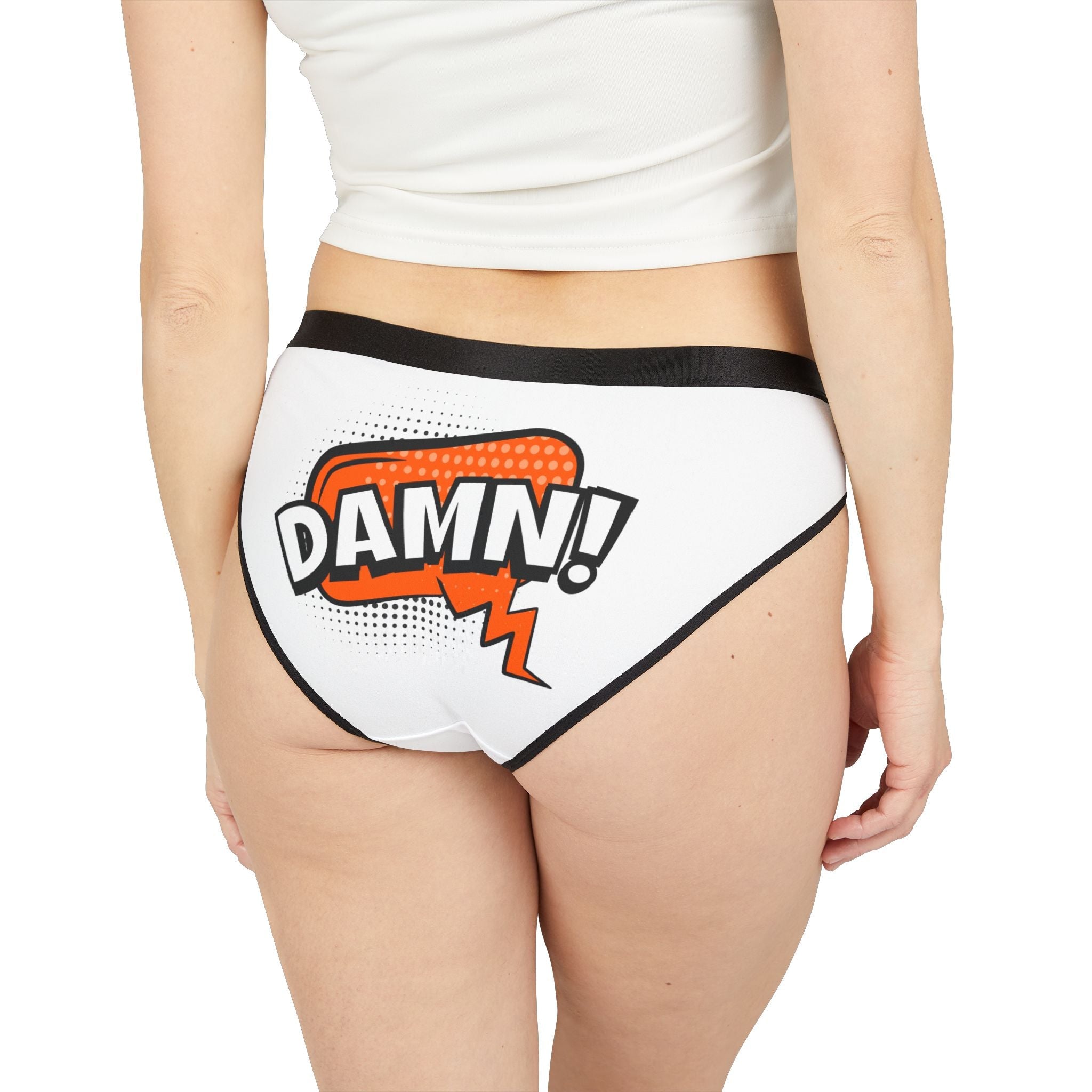 Thinking Damn! Cartoon Fun | Mix & Match Women’s Fun-Flirty Lovers’ Panties