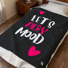 Let’s Play Mood Hearts Romantic Sex Gifts Blanket
