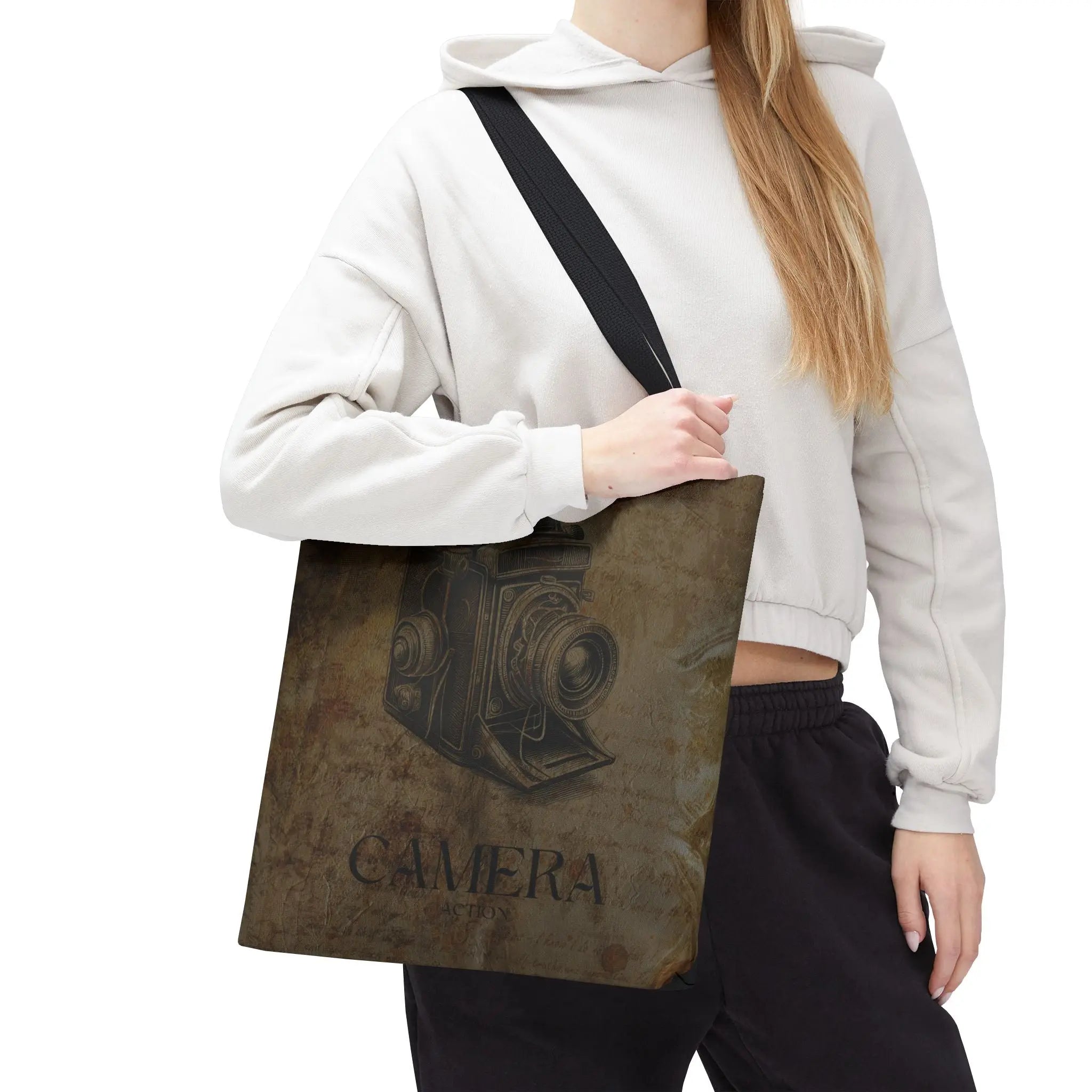 Vintage Camera Action | Mix & Match Fun-Flirty Lovers’ Totes