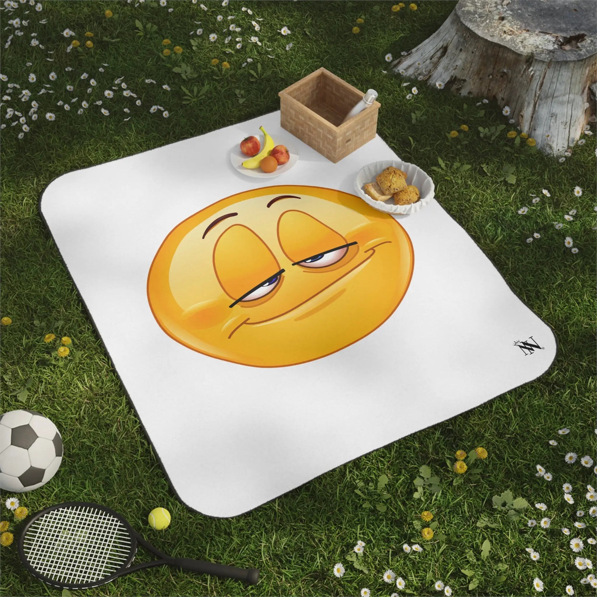 Happily Stoned Emoji Sex Blanket