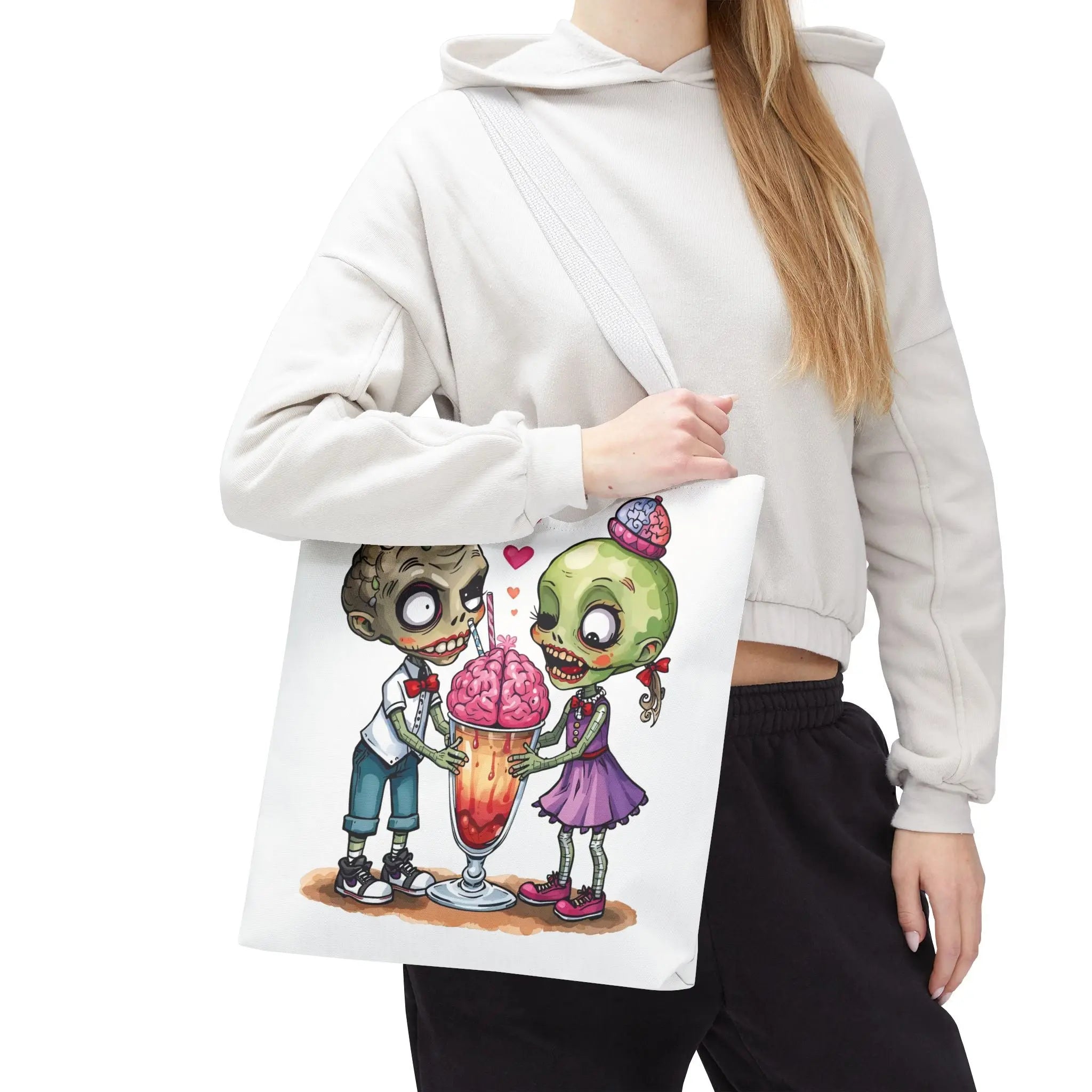 Zombies Share the Love | Mix & Match Fun-Flirty Lovers’ Totes