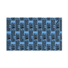 What Happened? Patterned Light Blue Cum Towel