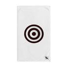 Medium Black Bullseye Target Practice | Mix & Match Original Fun-Flirty Lovers’ Towels