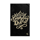 Gold Crown Birthday Queen | Mix & Match Original Fun-Flirty Lovers’ Towels