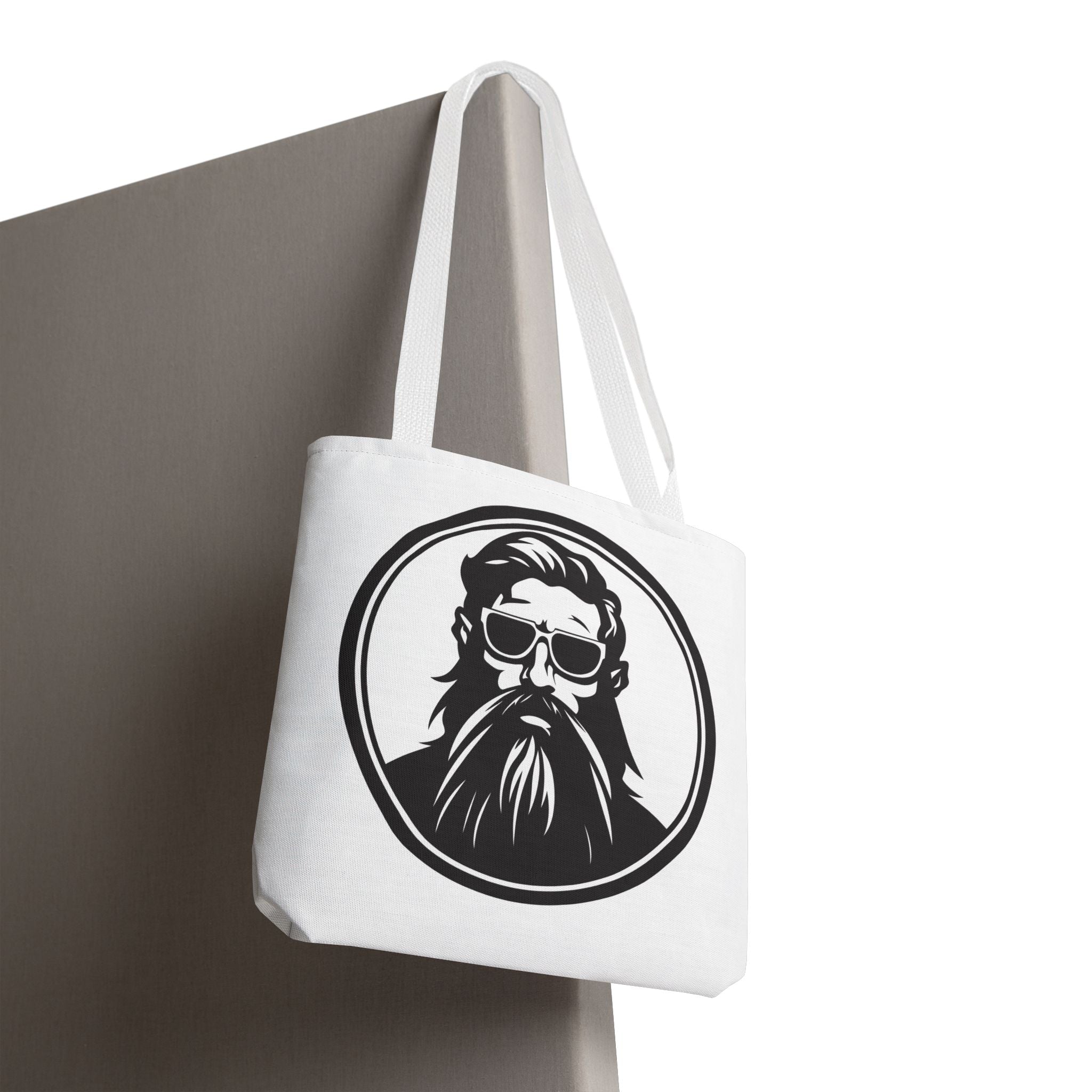 Just Cool Bearded Man Tote Bag