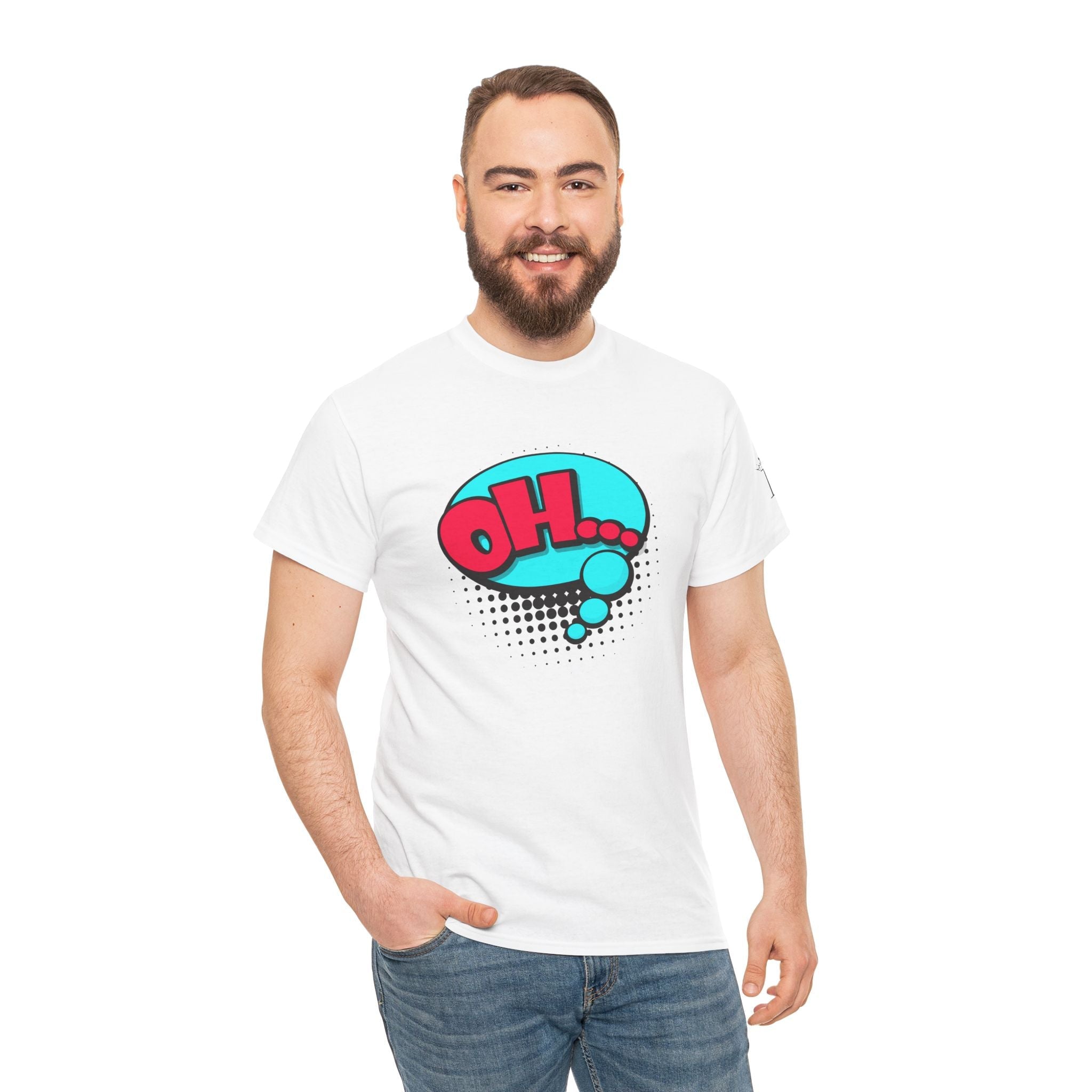 Thinking Oh... Cartoon Fun | Mix & Match Cotton Unisex Fun-Flirty Lovers’ T-Shirts
