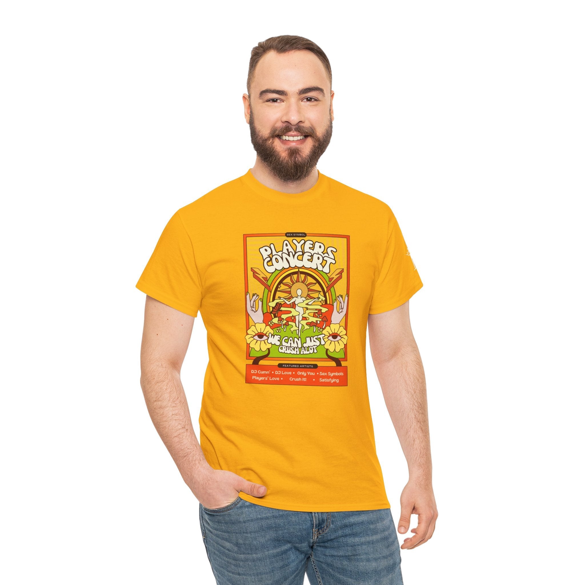 Psychedelic Players Concert Cotton T-Shirt
