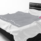 Nectar Napkins Brand Light Grey Love Blanket