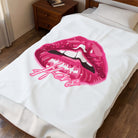 Hers Mouth Open Romantic Gifts Love Blanket
