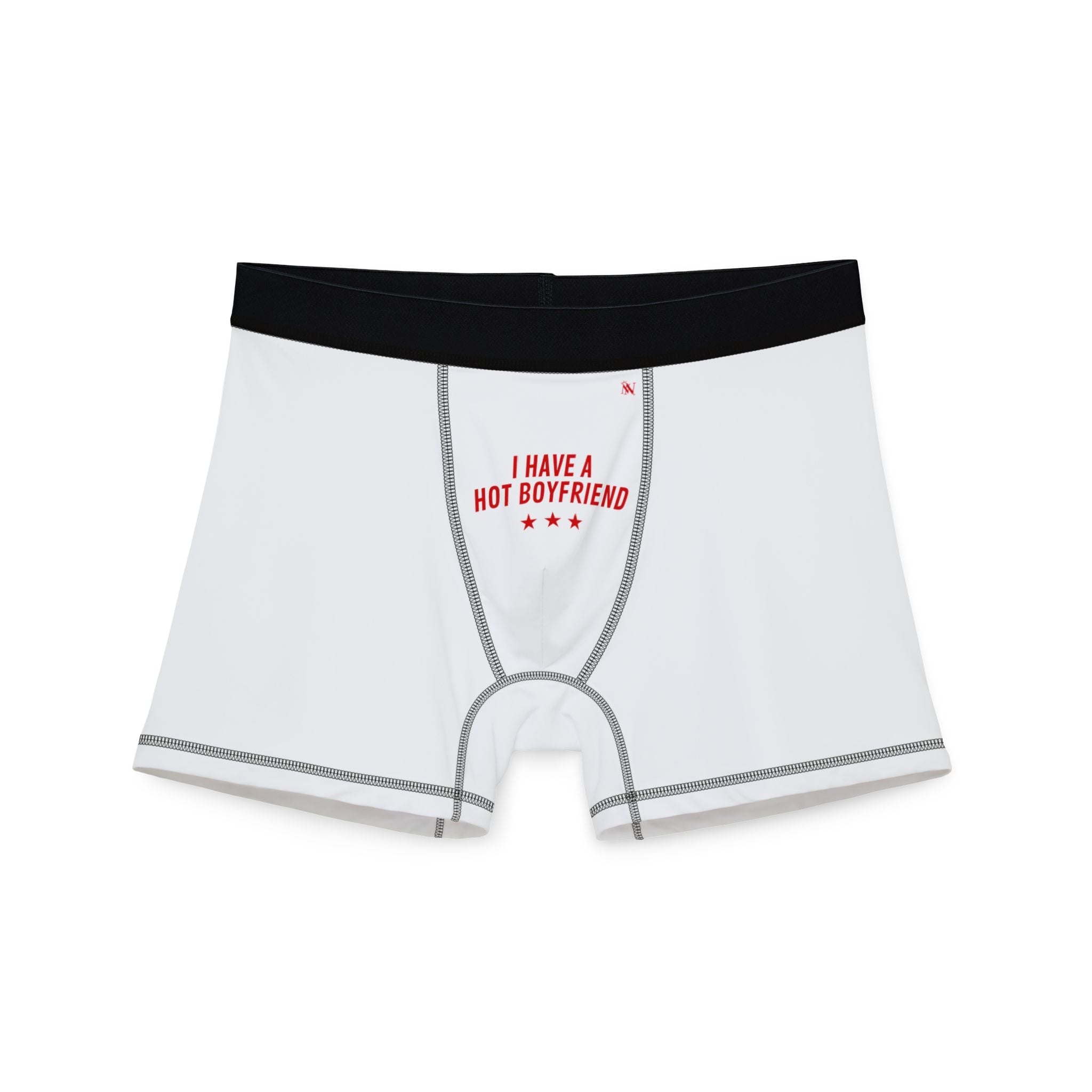 I Have a Hot Boyfriend | Mix & Match Men’s Fun-Flirty Lovers’ Boxer Briefs