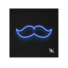 His Mustache Neon | Mix & Match Lils’ Fun-Flirty Lovers’ Towels