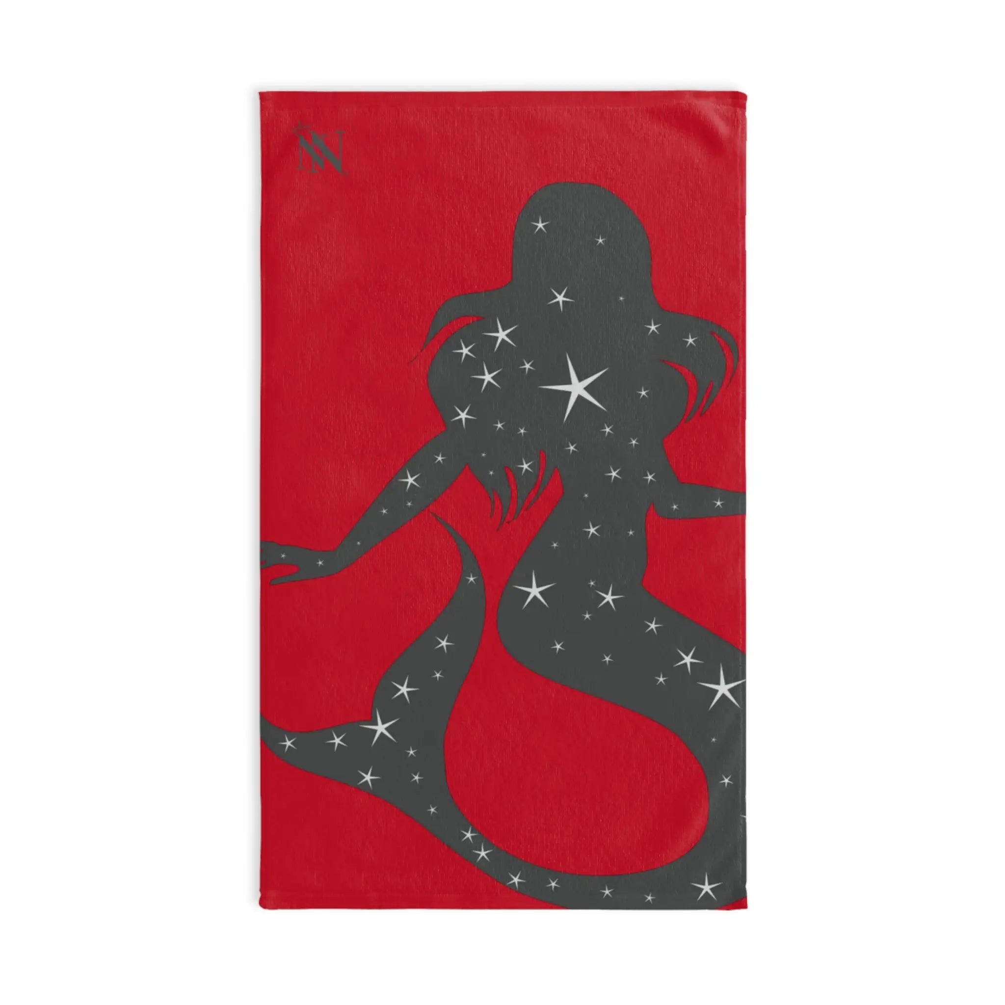 Mermaid Star Red Cum Towel