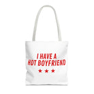 I Have a Hot Boyfriend | Mix & Match Fun-Flirty Lovers’ Totes