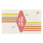 We Are Open Retro Sex Towel