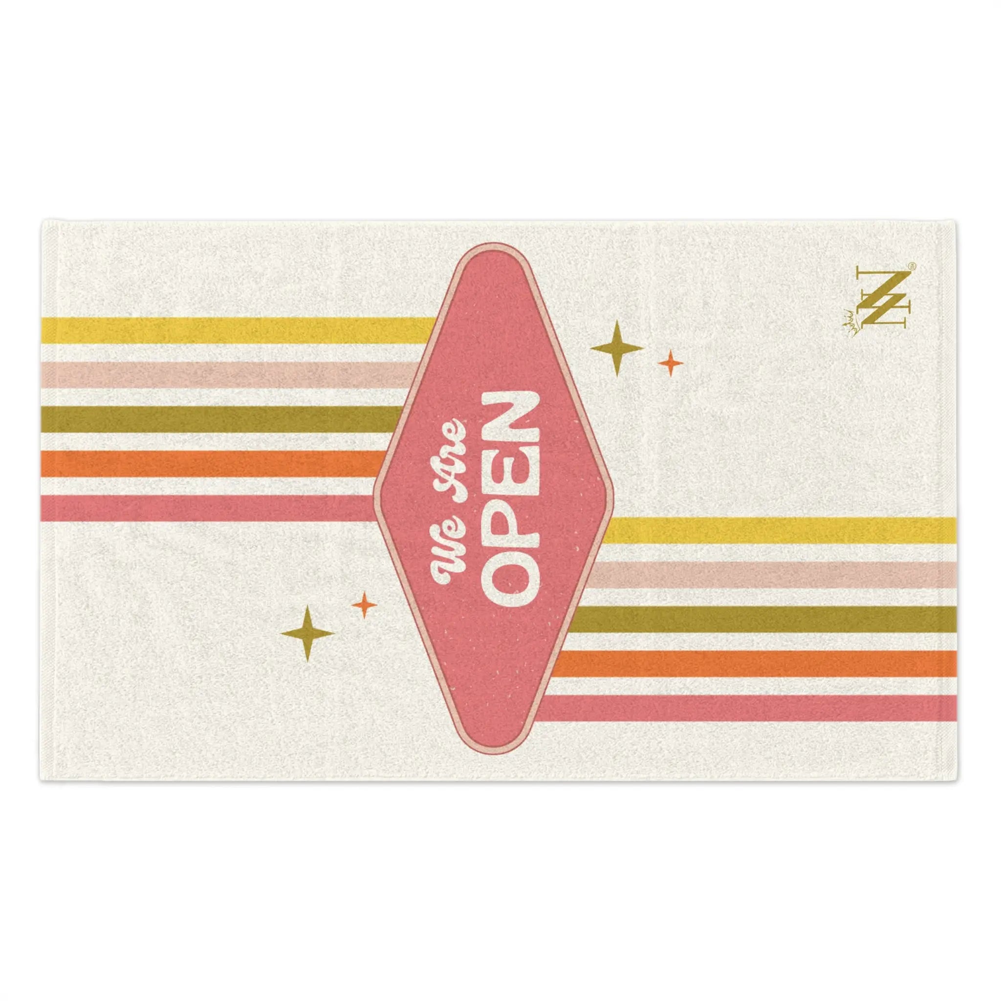 We Are Open Retro Sex Towel