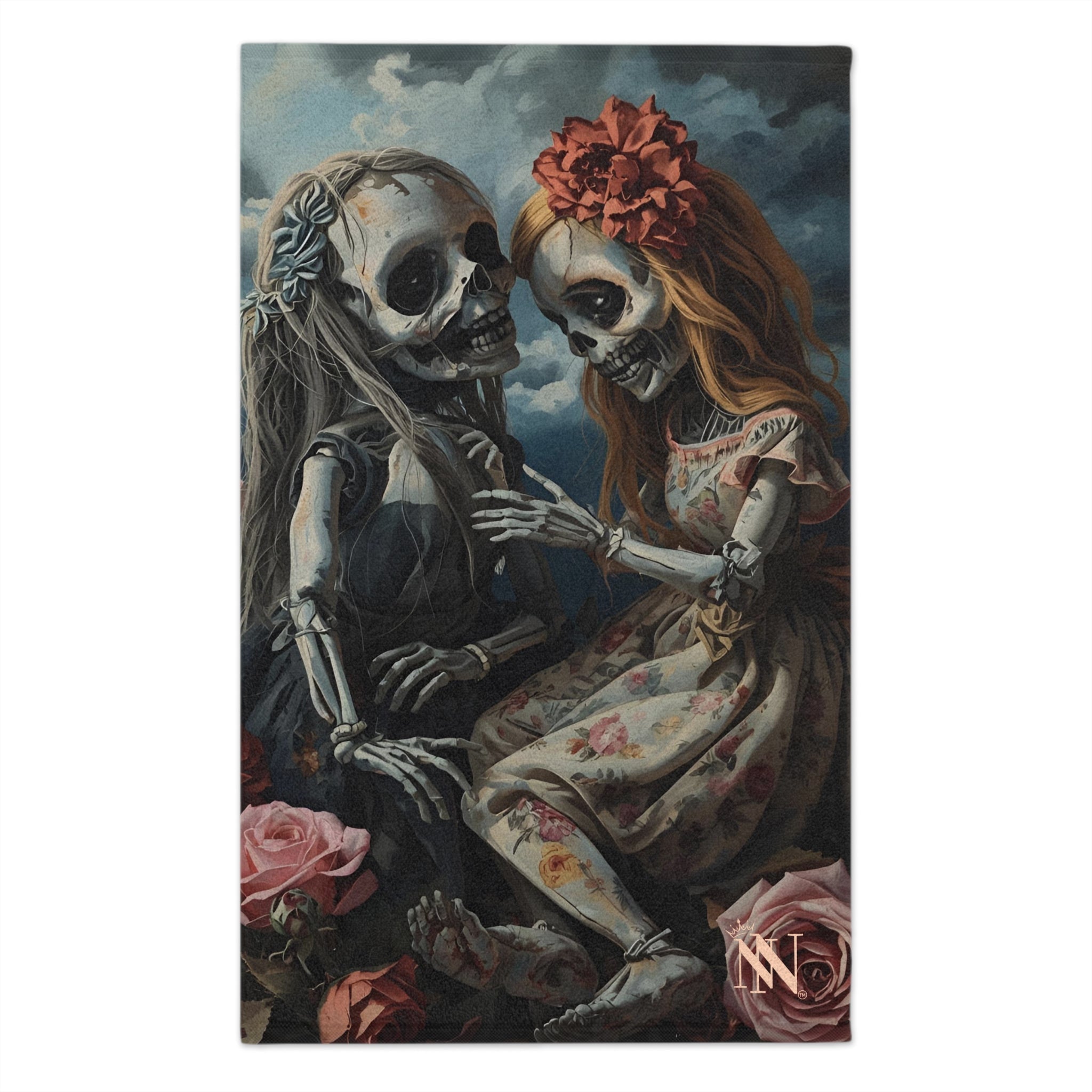 Death Becomes Us | Mix & Match Soft Fun-Flirty Lovers’ Towels