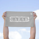 Large Silver | Mix & Match Soft Fun-Flirty Lovers’ Towels