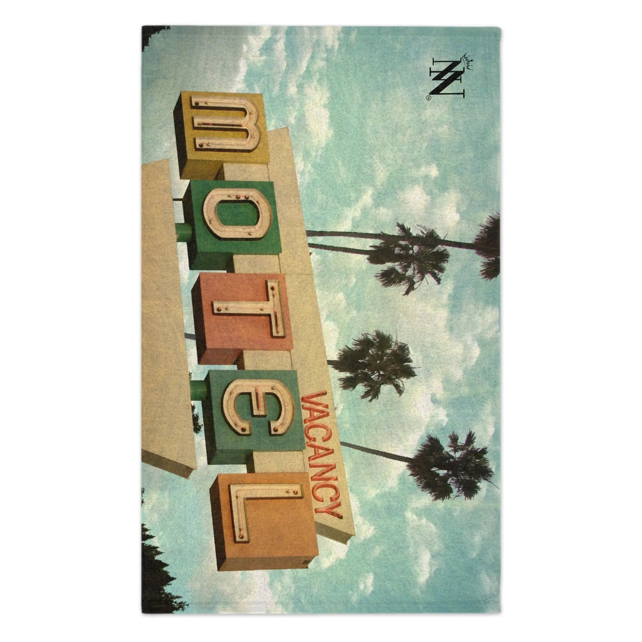 Retro Motel Vacancy Sex Towel