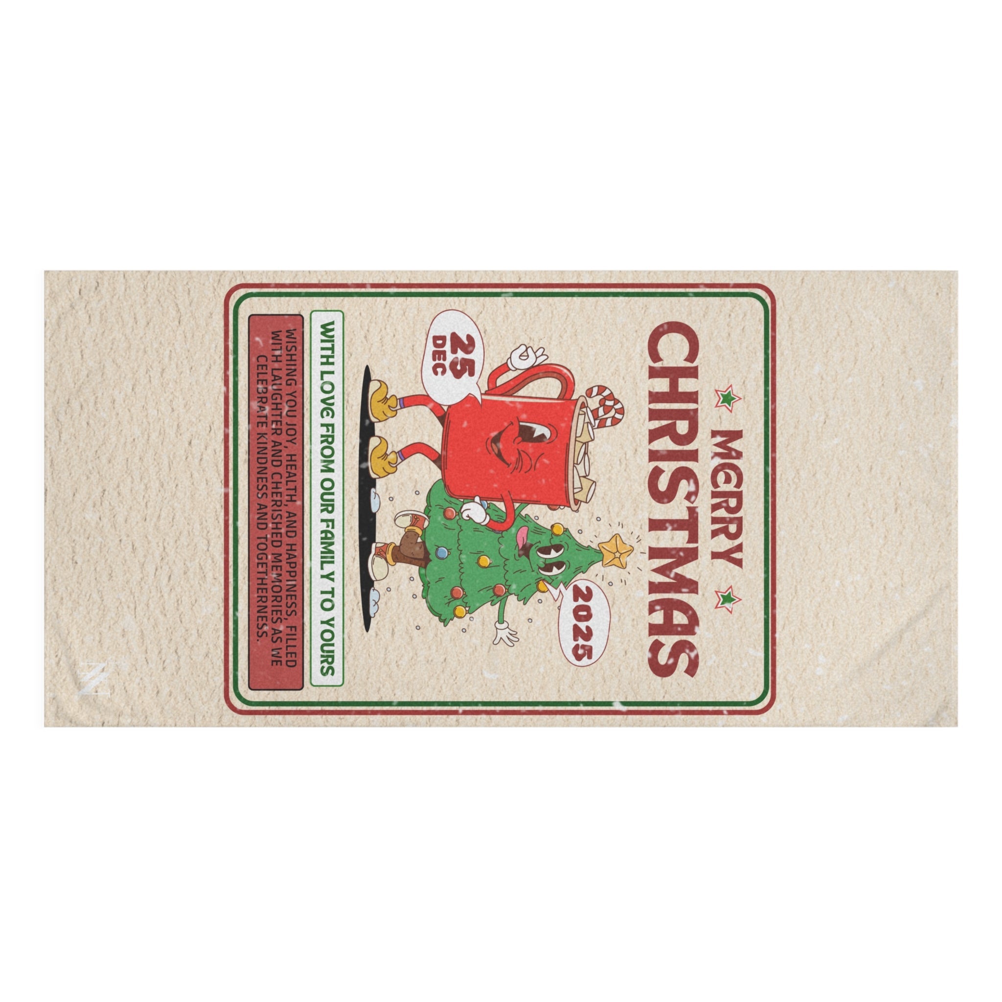 Christmas Card | Mix & Match XL Fun-Flirty Lovers’ Towels