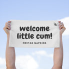 Welcome Little Cum! | Mix & Match Soft Fun-Flirty Lovers’ Towels