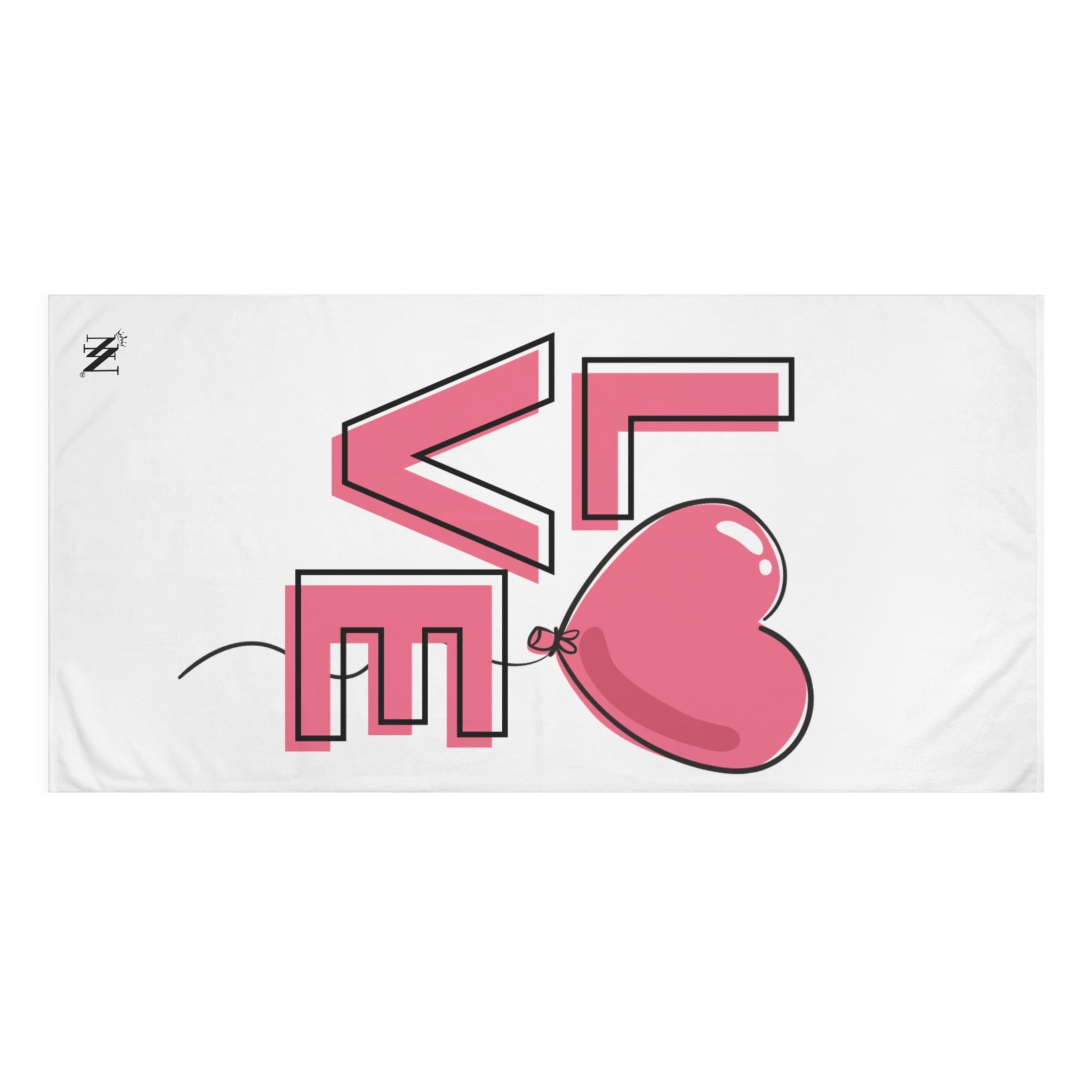 Heart Balloon Love Anal Play Sex Towel
