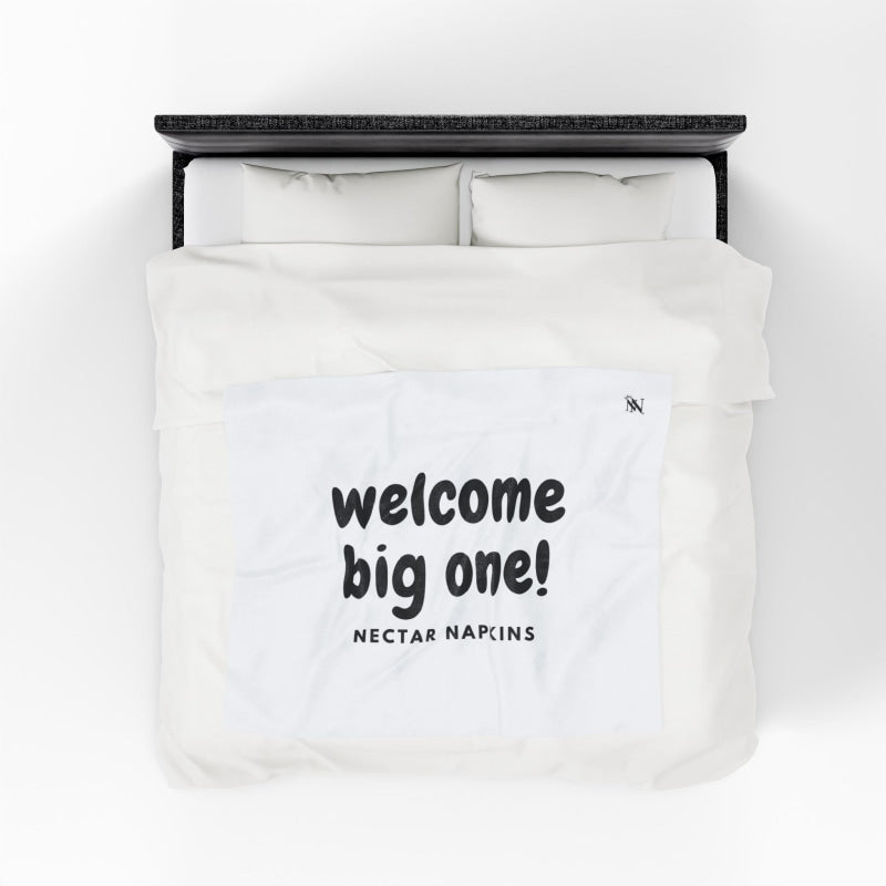 Welcome Big One! | Mix & Match Fun-Flirty Lovers’ Blankets