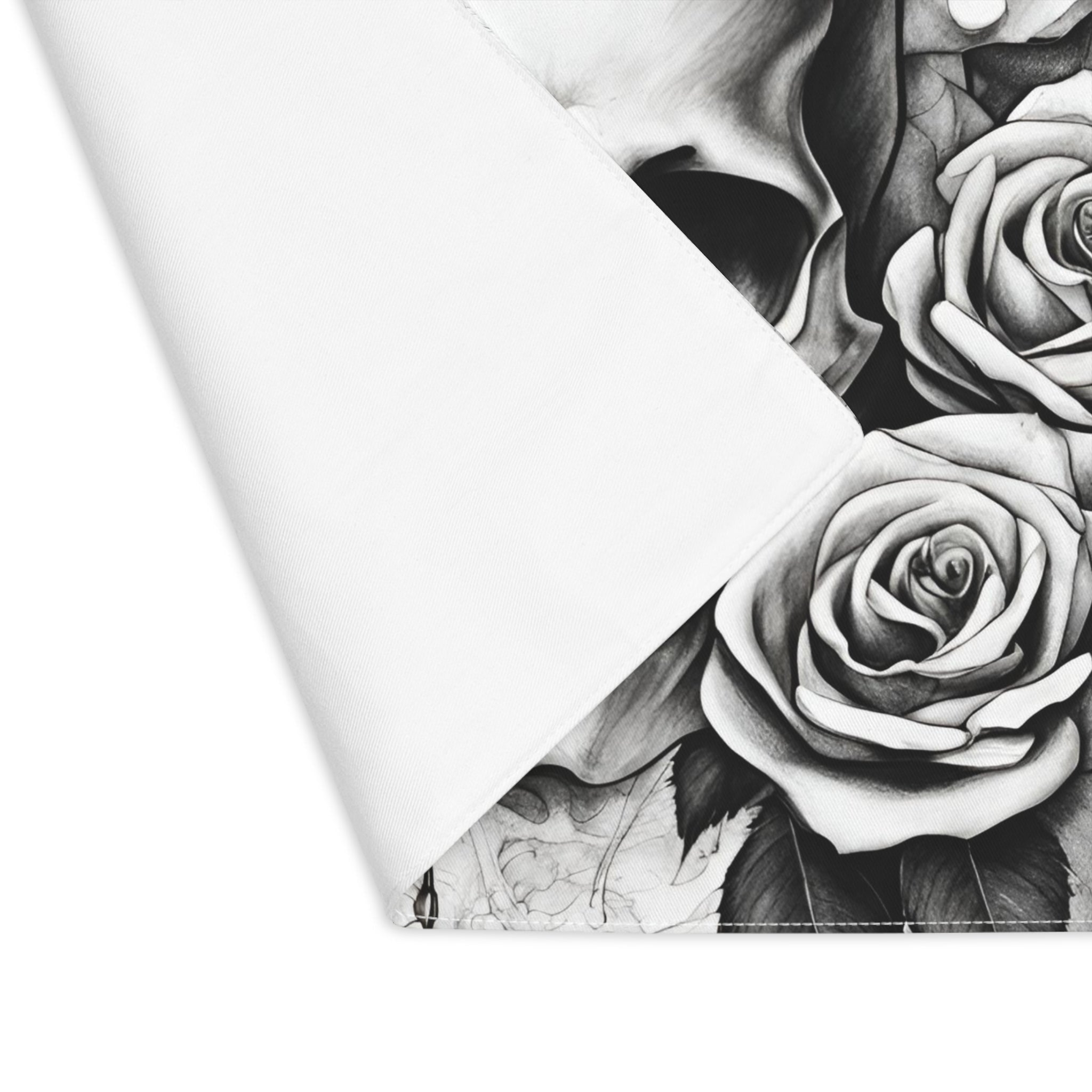 Grey Washed Skull & Roses | Mix & Match Playful Fun-Flirty Lovers’ Toy Mats