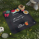 Dear Santa | Mix Match Fun-Flirty Lovers’ Water-Resistant Blankets