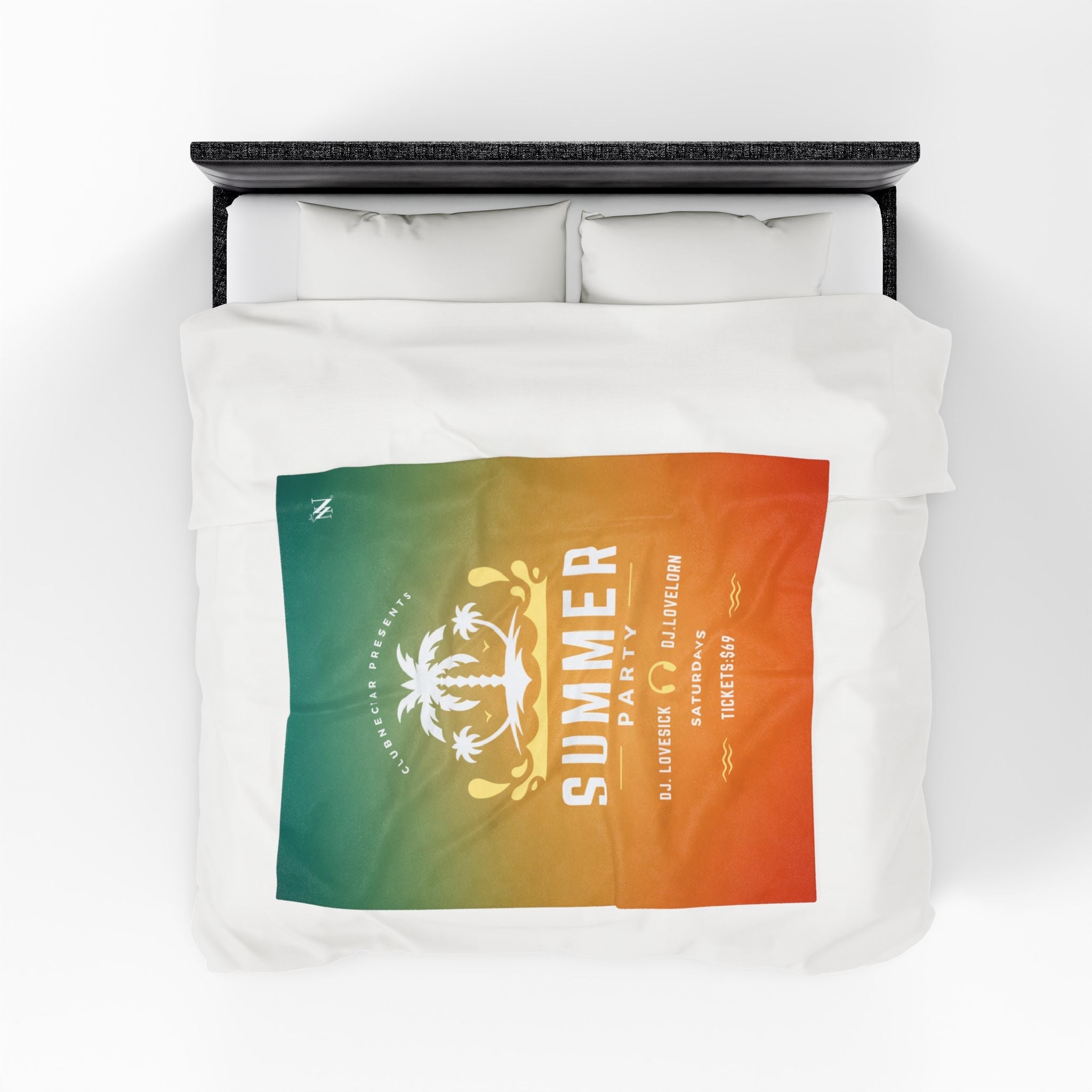 Lovesick Summer Party | Mix & Match Soft Fun-Flirty Lovers’ Blankets