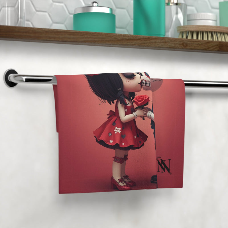Day of the Dead’s Kiss | Mix & Match Lils’ Fun-Flirty Lovers’ Towels
