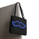 His Mustache Neon | Mix & Match Fun-Flirty Lovers’ Totes