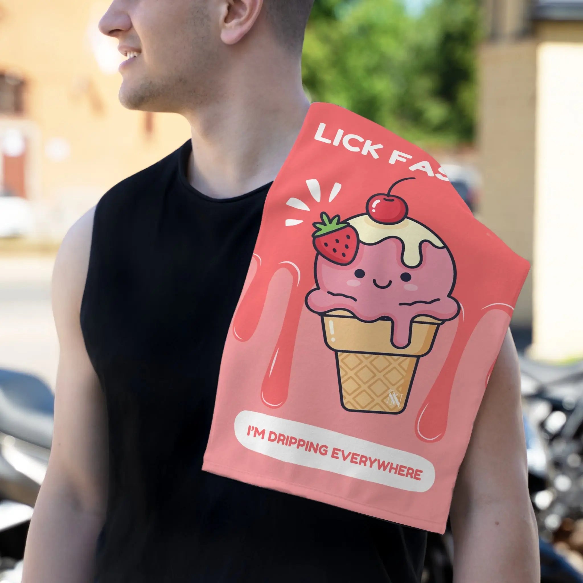 Lick Faster Sex Towel