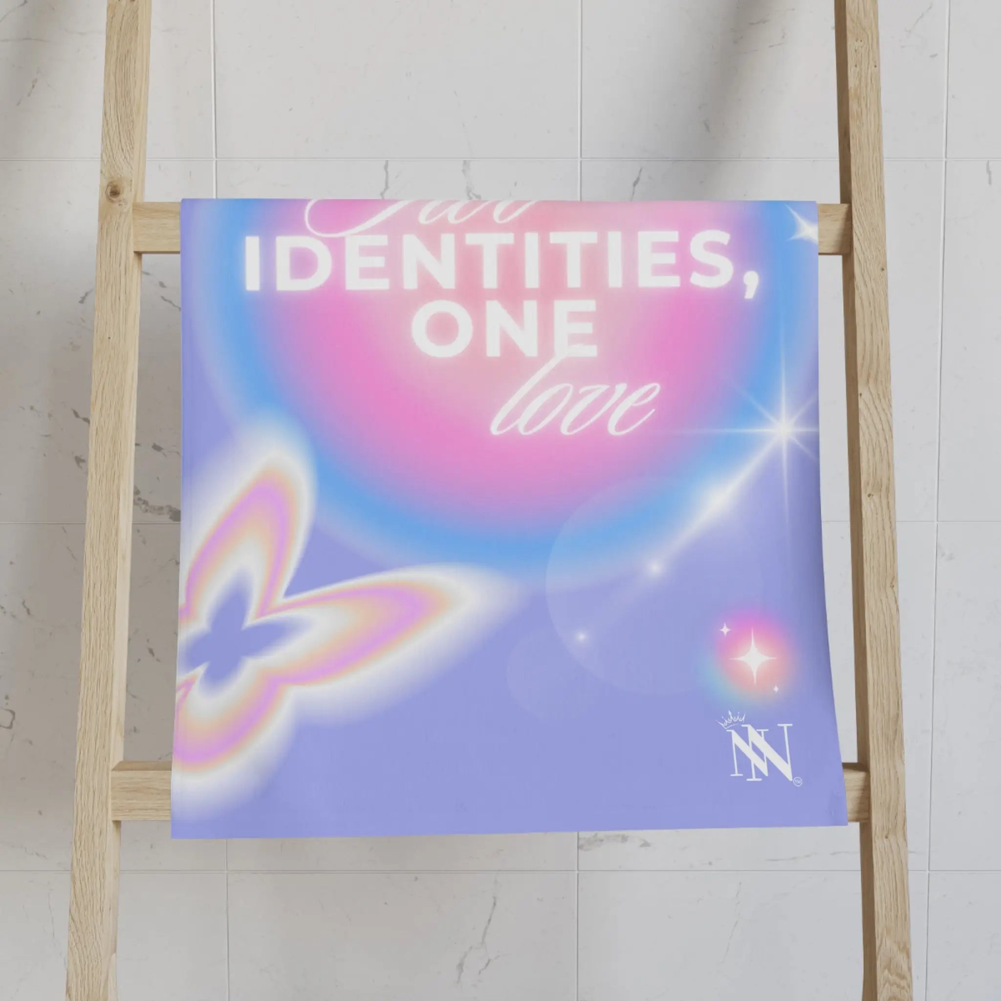 Two Identities One Love Cum Towel
