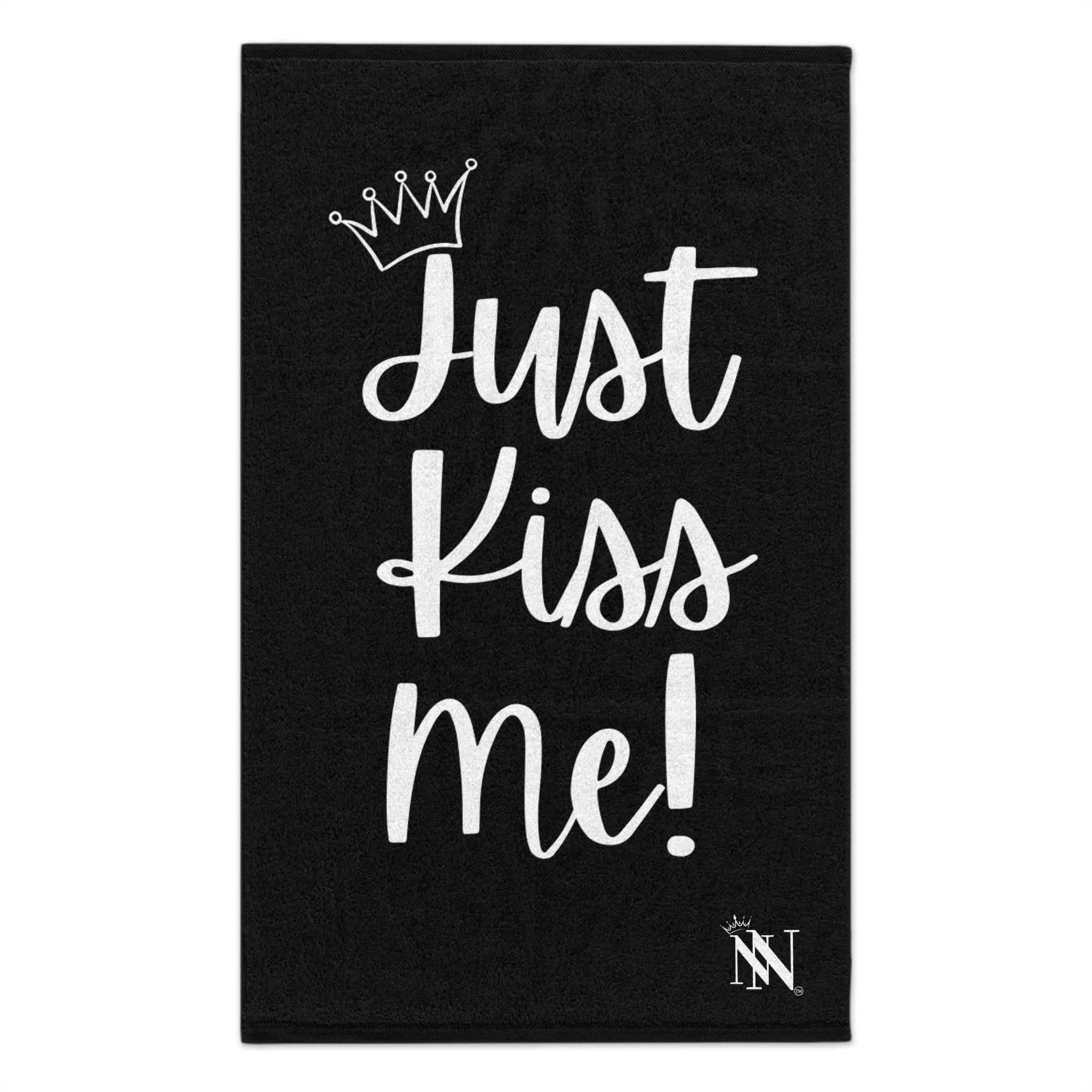 Crowned Just Kiss Me! | Nectar Napkins Fun-Flirty Lovers’ Towels