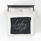 Luxury Looks Good | Mix & Match Velveteen Fun-Flirty Lovers’ Blankets
