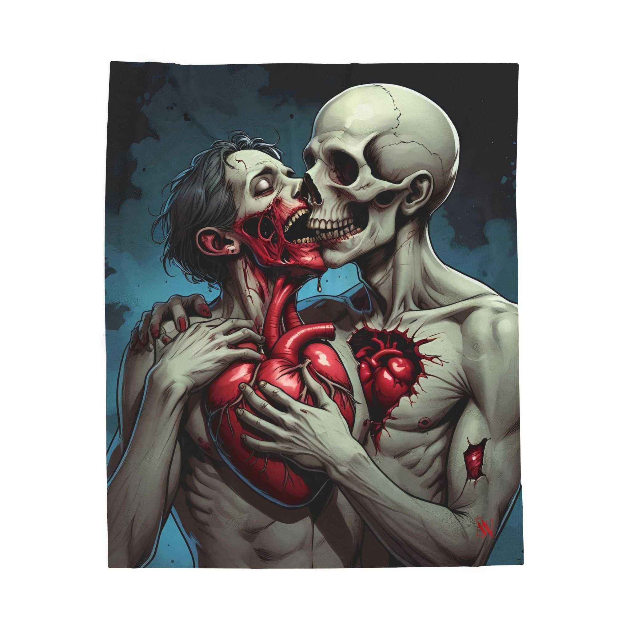 Love is Death | Mix & Match Soft Fun-Flirty Lovers’ Blankets