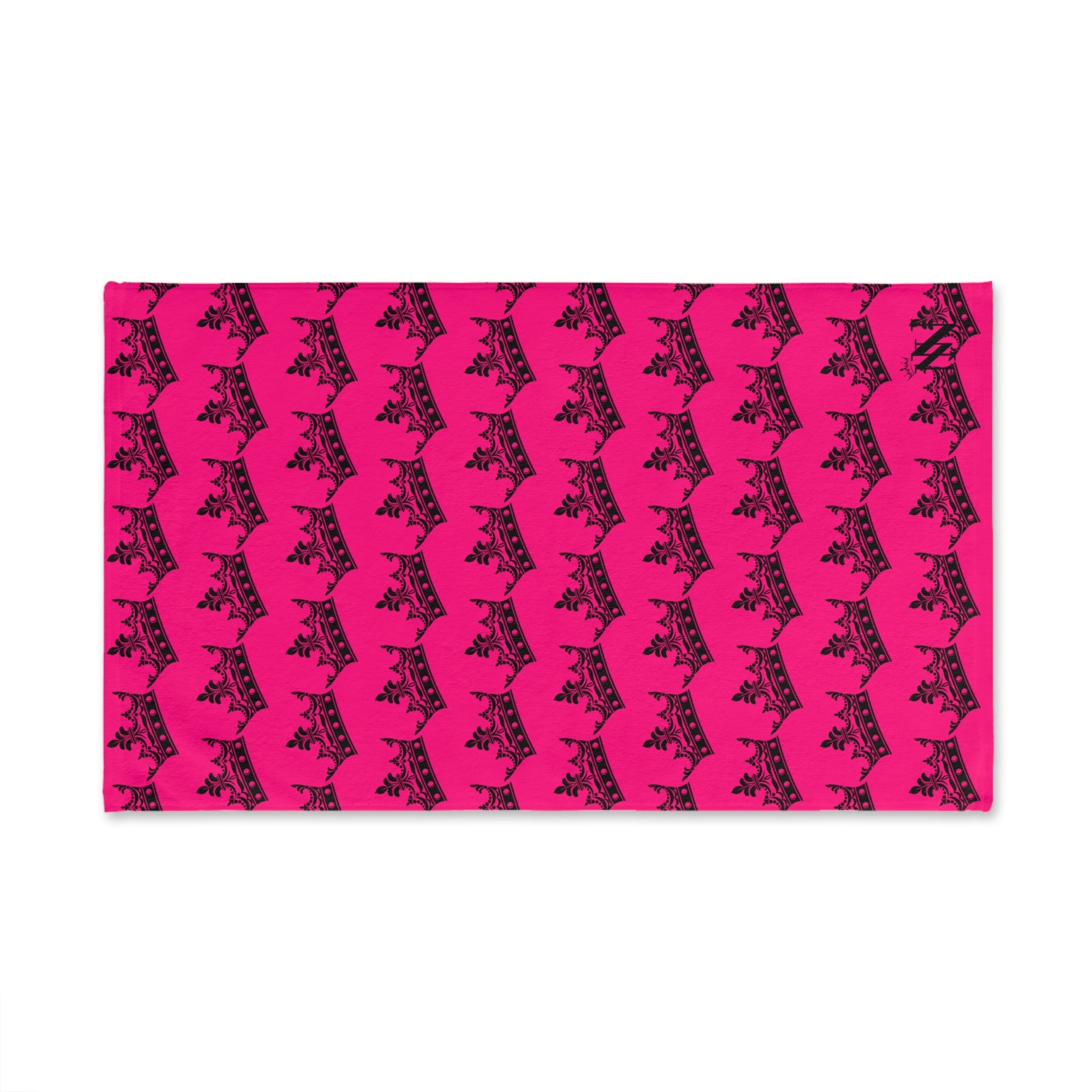 Crown Queen Pattern Signature Pink Cum Towel