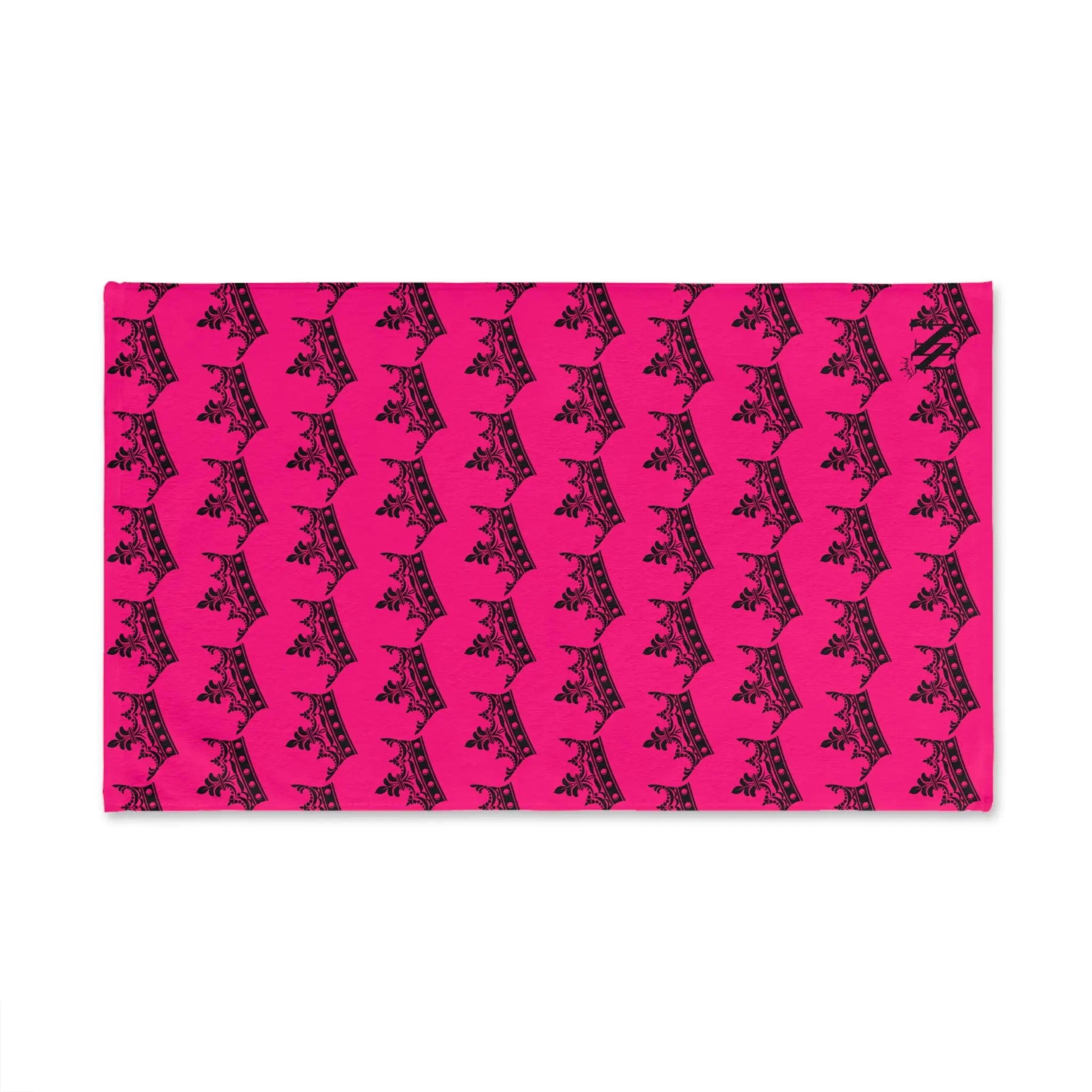 Crown Queen Pattern Signature Pink Cum Towel