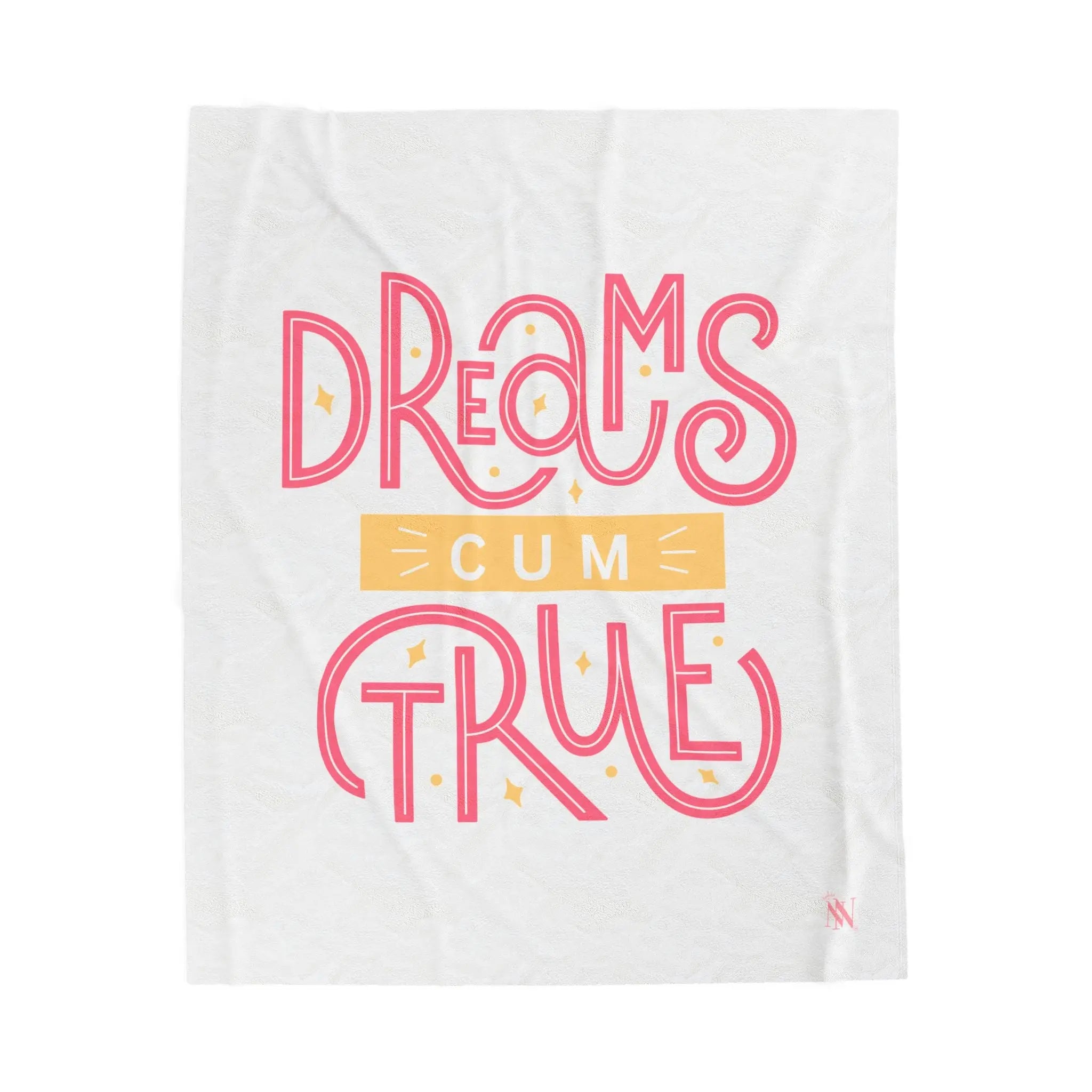Dreams Cum True | Mix & Match Velveteen Fun-Flirty Lovers’ Blankets