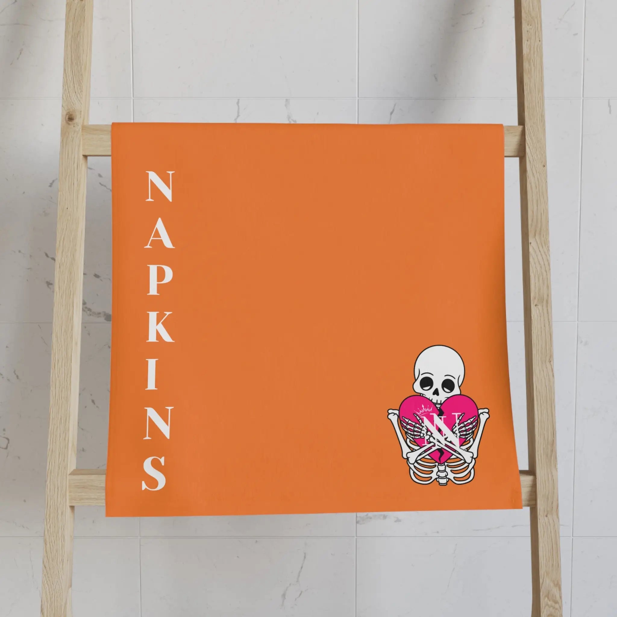 Nectar Napkins Brand Crusta Bright Orange Cum Towel