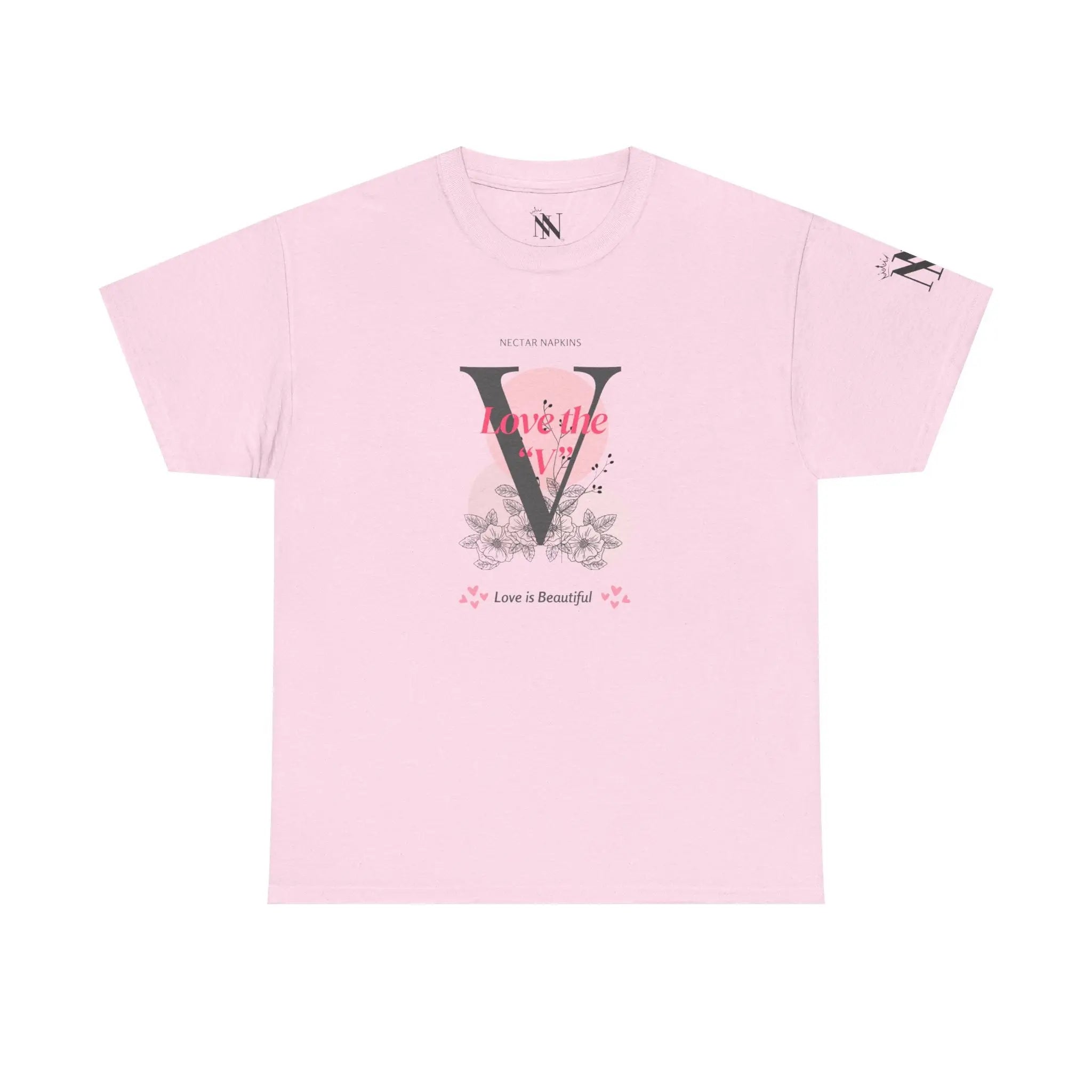 Love the ’V’ Mix Match Adult Graphic T-Shirt Tees | Live Bold