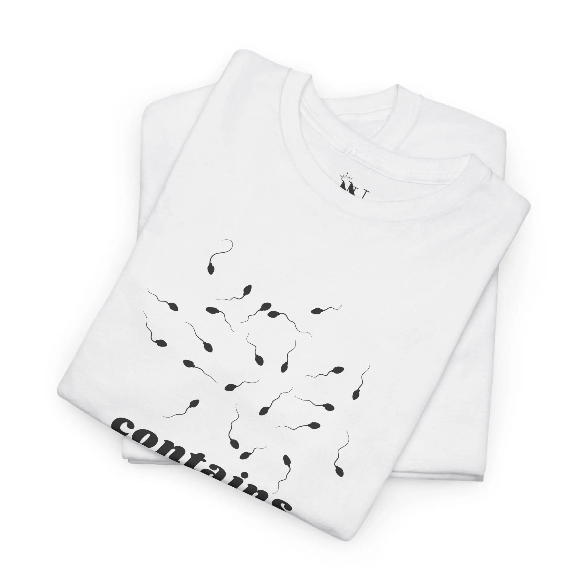 Contains Semen | Mix & Match 100% Cotton Unisex Fun-Flirty Lovers’ Tees